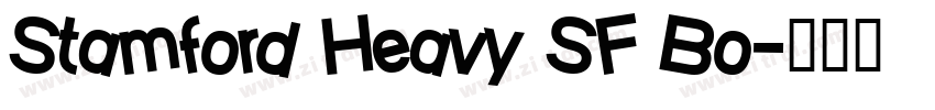 Stamford Heavy SF Bo字体转换